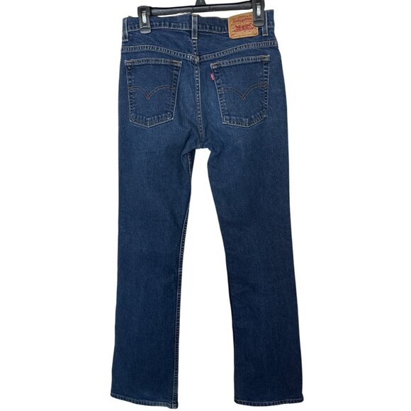 Vintage Women Levi’s 515 Bootcut Jeans 10 MIS L Blue Lower High Rise - Picture 6 of 6